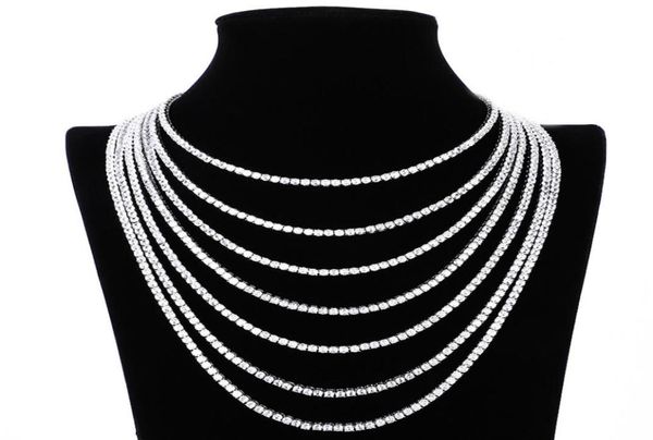 brass 1624 inch tennis necklace choker chain jewelry pave setting 36mm cubic zirconia stones8043363, Silver
brass 1624 inch tennis necklace choker chain jewelry pave setting 36mm cubic zirconia stones8043363, Silver