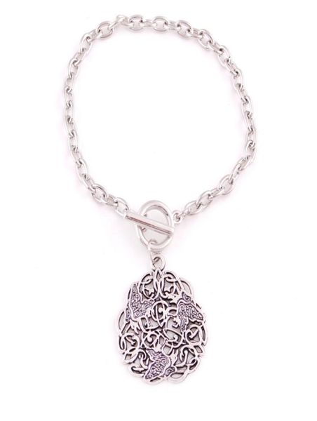 personality viking three morrigan crows ravens triskele pattern charm pendent amulet charm wheat link chain bracelet jewelry gift2974287, Golden;silver
personality viking three morrigan crows ravens triskele pattern charm pendent amulet charm wheat link chain bracelet jewelry gift2974287, Golden;silver