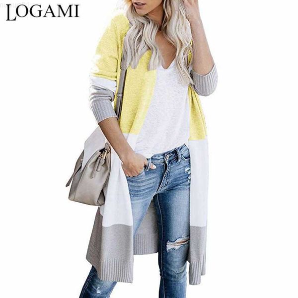 women's sweaters logami three color patchwork long cardigans women's striped knitted sweater autumn winter fashion 2019 coat new s, White;black
women's sweaters logami three color patchwork long cardigans women's striped knitted sweater autumn winter fashion 2019 coat new s, White;black