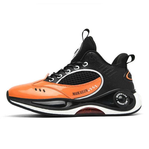 mens basketball shoes soft sole casual sneakers youth fashion sports trainers orange black white man walking shoes
mens basketball shoes soft sole casual sneakers youth fashion sports trainers orange black white man walking shoes