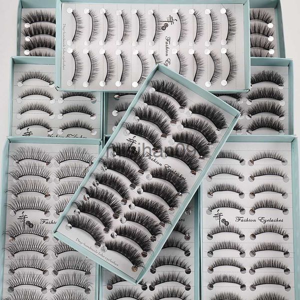 false eyelashes 5/10pairs 6d faux mink false lashes makeup soft natural thick fluffy volume fake eyelashes cross reusable eyelash extension
false eyelashes 5/10pairs 6d faux mink false lashes makeup soft natural thick fluffy volume fake eyelashes cross reusable eyelash extension