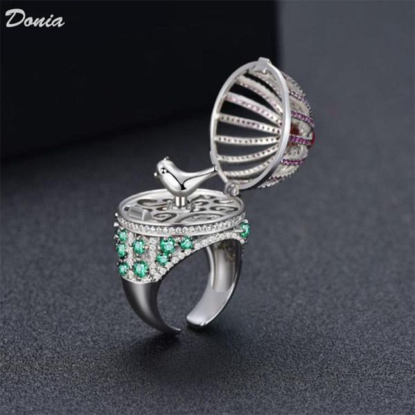 donia jewelry luxury ring fashion bird cage copper microinlaid zircon european and american creative designer hand gift85810302843090, Silver
donia jewelry luxury ring fashion bird cage copper microinlaid zircon european and american creative designer hand gift85810302843090, Silver