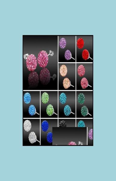 stud earrings jewelry 30 pairslot 10mm rhinestone mix colors white disco ball beads clay crystal drop delivery 2021 pecgh4623549, Golden;silver
stud earrings jewelry 30 pairslot 10mm rhinestone mix colors white disco ball beads clay crystal drop delivery 2021 pecgh4623549, Golden;silver