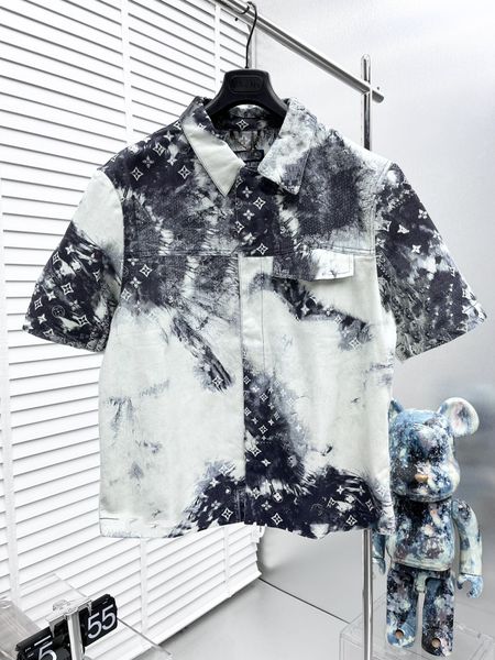 men's women plus size fashion denim short sleeve shirt embroidered and printed polar style summer wear with street pure cotton, Black;brown
men's women plus size fashion denim short sleeve shirt embroidered and printed polar style summer wear with street pure cotton, Black;brown
