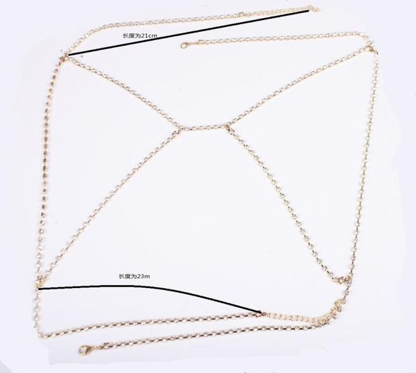 fashionclaw crystal bra slave harness body chain women rhinestone choker necklace pendant bikini beach body jewelry 20178198029, Silver
fashionclaw crystal bra slave harness body chain women rhinestone choker necklace pendant bikini beach body jewelry 20178198029, Silver