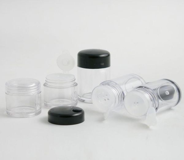 300 x 5g 10g empty loose powder jar with sifter cosmetic plastic powder sifter case travel sample subpackage box9183367
300 x 5g 10g empty loose powder jar with sifter cosmetic plastic powder sifter case travel sample subpackage box9183367