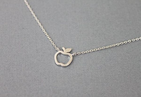 10pcs hollow outline funny simple geometric fruit apple shape pendant chain necklaces for school mentor teacher women graduation g5295355, Silver
10pcs hollow outline funny simple geometric fruit apple shape pendant chain necklaces for school mentor teacher women graduation g5295355, Silver