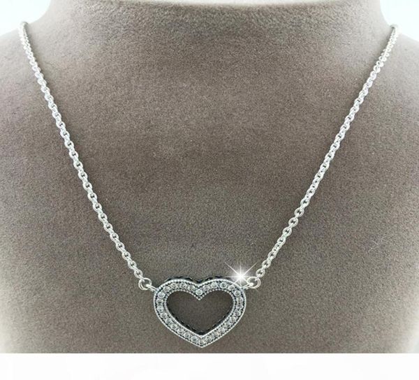 100 925 sterling silver chain loving hearts with clear cz necklace fits pandora style jewelry charms and beads6616600
100 925 sterling silver chain loving hearts with clear cz necklace fits pandora style jewelry charms and beads6616600
