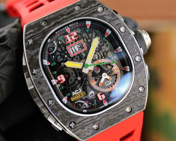 designer fantasic men wrist watches superb rm62-01 watch 3nx1 fully automatic mechanical movement sapphire mirror ntpt carbon fiber case wit, Slivery;brown
designer fantasic men wrist watches superb rm62-01 watch 3nx1 fully automatic mechanical movement sapphire mirror ntpt carbon fiber case wit, Slivery;brown