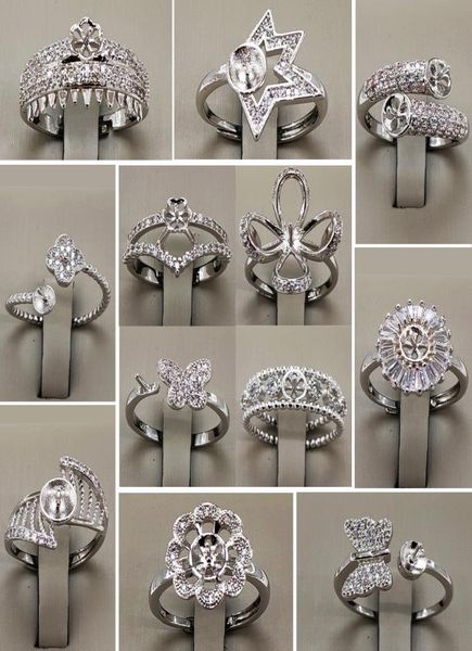 whole pearl ring settings zircon solid 925 silver ring settings 16 styles ring for women mounting rings adjustable blank diy j5306926, Slivery;crystal
whole pearl ring settings zircon solid 925 silver ring settings 16 styles ring for women mounting rings adjustable blank diy j5306926, Slivery;crystal
