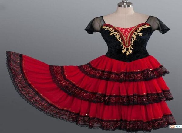 stage wear don quixote ballet dress black red romantic tutu professional ballet long tutu spanish dance costume spanish kitr1700524
stage wear don quixote ballet dress black red romantic tutu professional ballet long tutu spanish dance costume spanish kitr1700524