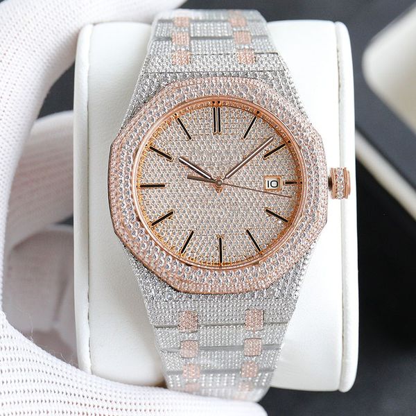 diamond watch automatic mechanical movement designer watches 41mm sapphire waterproof stainless steel 904l men wristband business wristwatch, Slivery;brown
diamond watch automatic mechanical movement designer watches 41mm sapphire waterproof stainless steel 904l men wristband business wristwatch, Slivery;brown
