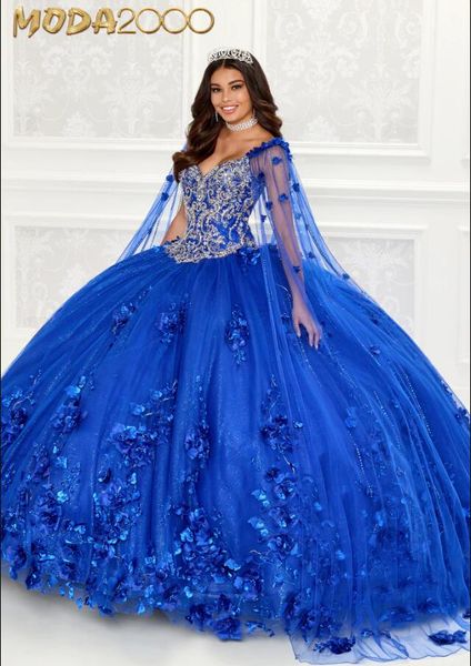 royal blue dazzling quinceanera dresses with detachable cape off shoulder beaded floral corset vestidos debutantes 15 anos, Blue;red
royal blue dazzling quinceanera dresses with detachable cape off shoulder beaded floral corset vestidos debutantes 15 anos, Blue;red