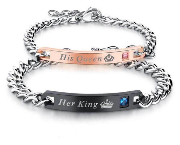fashion her king and his queen couple bracelets for women men her beast his beauty personalized bangle 2020 jewelry gift2664367, Black
fashion her king and his queen couple bracelets for women men her beast his beauty personalized bangle 2020 jewelry gift2664367, Black