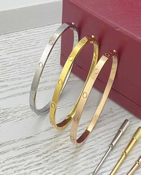 width 4mm bangles for women love bracelets silver rose gold women men screwdriver bracelet couple jewelry woman with bag 1619cm5971635, Black
width 4mm bangles for women love bracelets silver rose gold women men screwdriver bracelet couple jewelry woman with bag 1619cm5971635, Black