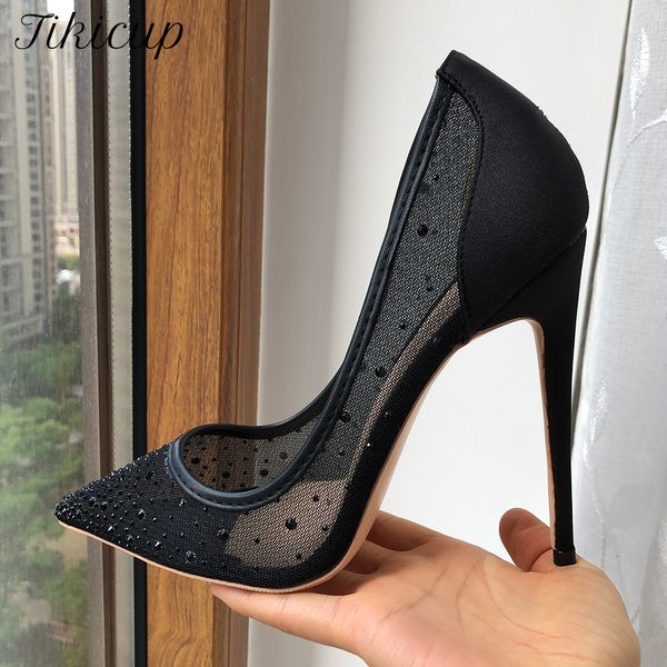 dress shoes tikicup rhinestones women patchwork black satin gauze pointy toe high heel party shoes 8cm 10cm 12cm elegant stiletto pumps 2307
dress shoes tikicup rhinestones women patchwork black satin gauze pointy toe high heel party shoes 8cm 10cm 12cm elegant stiletto pumps 2307