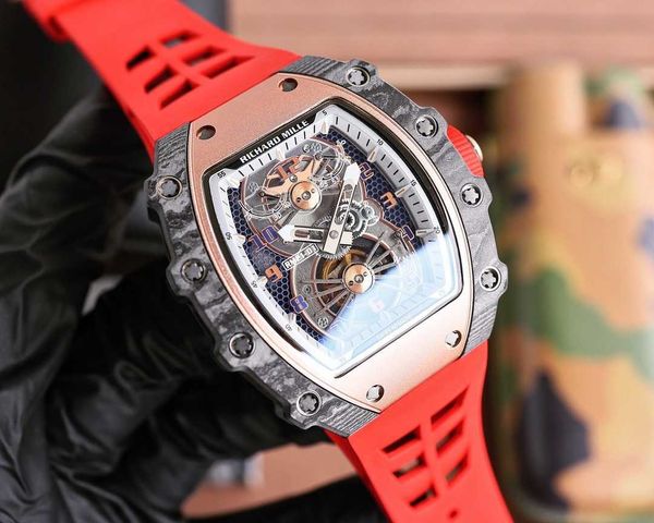 designer classical men wrist watches superb rm21-02 watch 46ti fully automatic mechanical movement sapphire mirror ntpt carbon fiber case wi, Slivery;brown
designer classical men wrist watches superb rm21-02 watch 46ti fully automatic mechanical movement sapphire mirror ntpt carbon fiber case wi, Slivery;brown