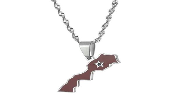 chains maroc map pendants necklaces for women men morocco flag patriotic gold color fashion jewelry1207733, Silver
chains maroc map pendants necklaces for women men morocco flag patriotic gold color fashion jewelry1207733, Silver