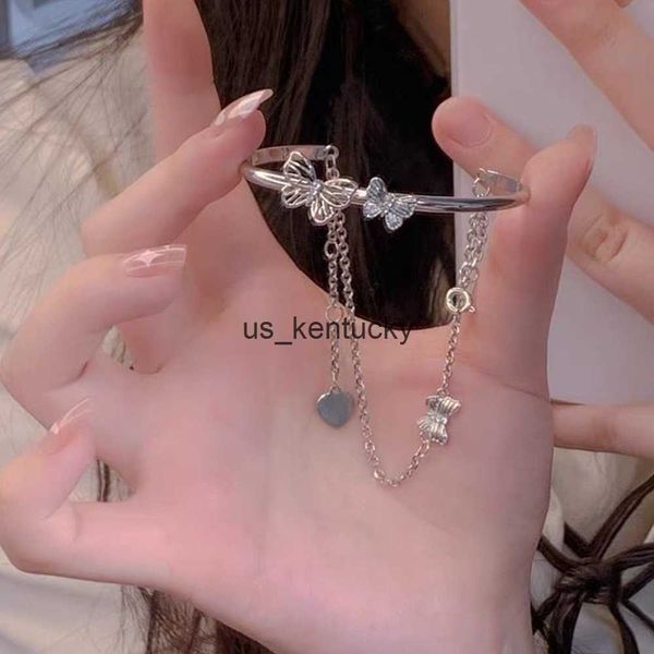 charm bracelets sweet tassel butterfly woman bracelet heart double layer luxury girl friends charm bracelet ahetic accessories new r230718, Golden;silver
charm bracelets sweet tassel butterfly woman bracelet heart double layer luxury girl friends charm bracelet ahetic accessories new r230718, Golden;silver