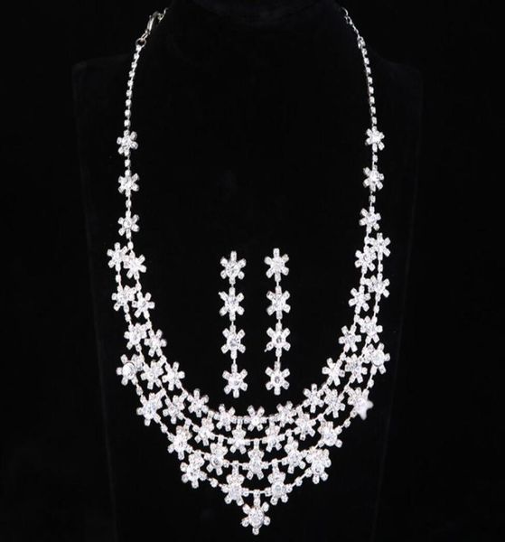 wedding set bridal necklace earring jewelry set bridal accessories simple and elegant crystal clavicle beauty necklace for woman1458489, Silver
wedding set bridal necklace earring jewelry set bridal accessories simple and elegant crystal clavicle beauty necklace for woman1458489, Silver