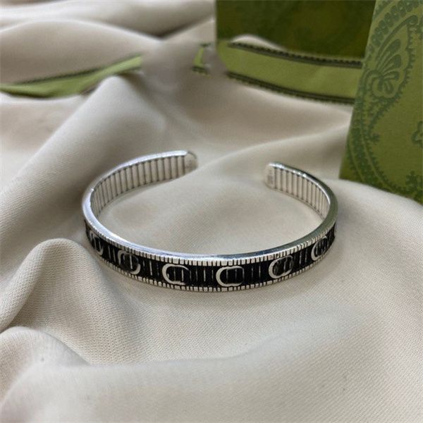 20 style ggity woman opening bangle double letter g gold bracelet designer luxury jewelry women man charm bracelets 112, Black
20 style ggity woman opening bangle double letter g gold bracelet designer luxury jewelry women man charm bracelets 112, Black