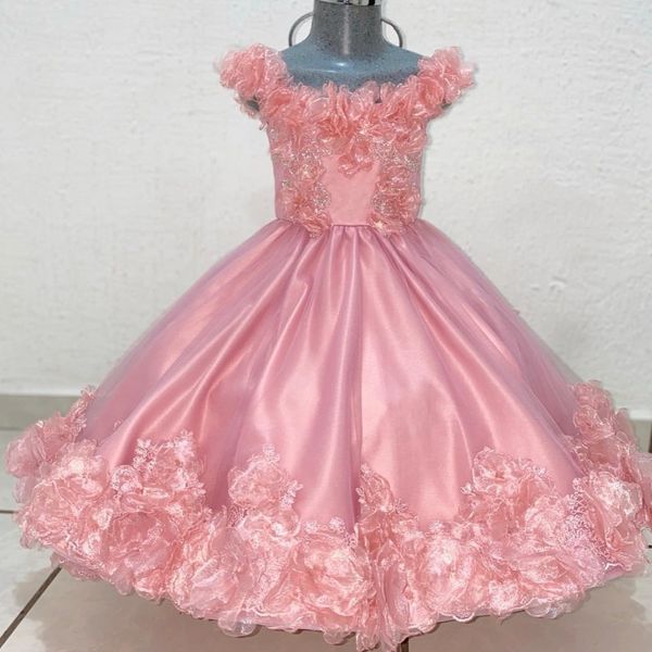 pink princess flower girls dress 2023 tulle ruffles beading flower lace-up pageant ball gowns child dress first communion, White;red
pink princess flower girls dress 2023 tulle ruffles beading flower lace-up pageant ball gowns child dress first communion, White;red
