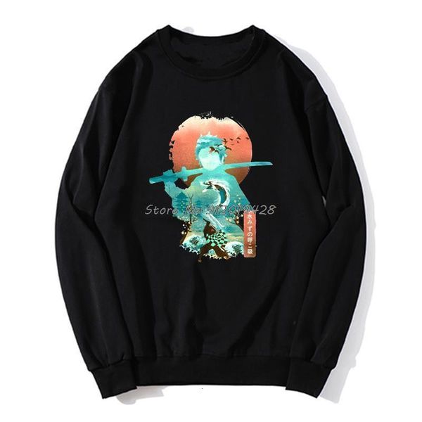 men's hoodies sweatshirts ukiyo e breath of water demon slayer hoodie men oneck sweater sweatshirt streetwear harajuku 230718, Black
men's hoodies sweatshirts ukiyo e breath of water demon slayer hoodie men oneck sweater sweatshirt streetwear harajuku 230718, Black