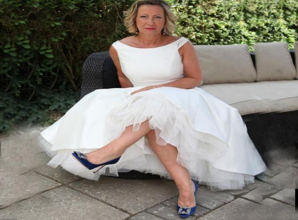modest white satin tea length wedding dresses simple short a line scoop neck cap sleeves vintage beaded country boho bridal gowns 3072214
modest white satin tea length wedding dresses simple short a line scoop neck cap sleeves vintage beaded country boho bridal gowns 3072214