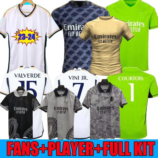 23 24 real madrids soccer jerseys fans version 2023 2024 kit modric camiseta vini jr camavinga tchouameni madrides football shirt kids sets, Black;yellow
23 24 real madrids soccer jerseys fans version 2023 2024 kit modric camiseta vini jr camavinga tchouameni madrides football shirt kids sets, Black;yellow