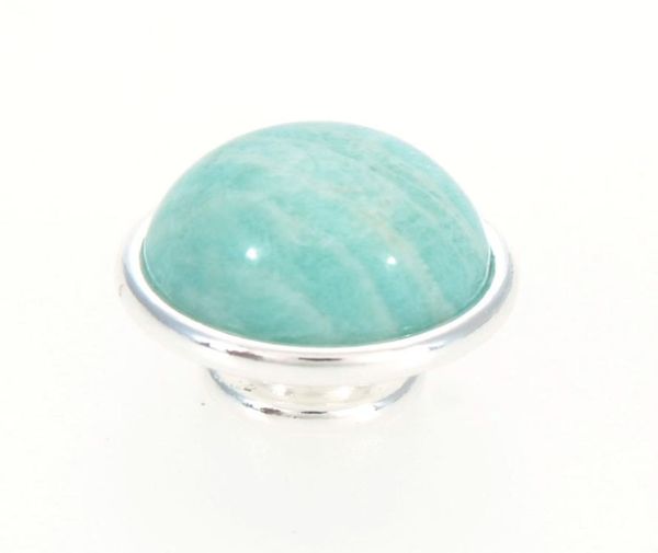 amazonite jewelpops for kameleon jewelry braceletnecklacering925 silver plating4397670
amazonite jewelpops for kameleon jewelry braceletnecklacering925 silver plating4397670