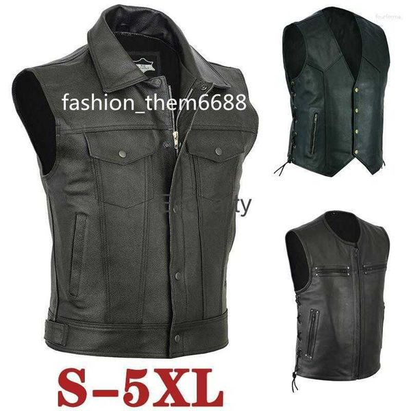 men's vests men's vests 5xl motorcycle vest black pu leather sleeveless punk hip hop biker jackets 2023 vintage casual waistcoats, Black;white
men's vests men's vests 5xl motorcycle vest black pu leather sleeveless punk hip hop biker jackets 2023 vintage casual waistcoats, Black;white