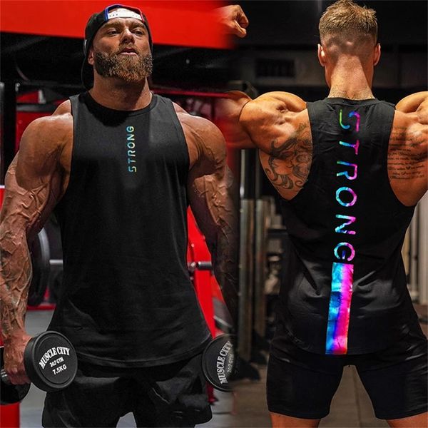 men' tank summer men fashion trend cool undershirt fitness outdoor sports vest muscle gym loose cotton black sleeveless shirt 230717, White;black
men' tank summer men fashion trend cool undershirt fitness outdoor sports vest muscle gym loose cotton black sleeveless shirt 230717, White;black