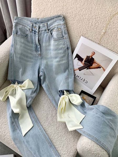 women s shorts bow straight jean elegant high waist length denim trousers vintage hollow out ropa mujer streetwear korean clothing 230718, White;black
women s shorts bow straight jean elegant high waist length denim trousers vintage hollow out ropa mujer streetwear korean clothing 230718, White;black