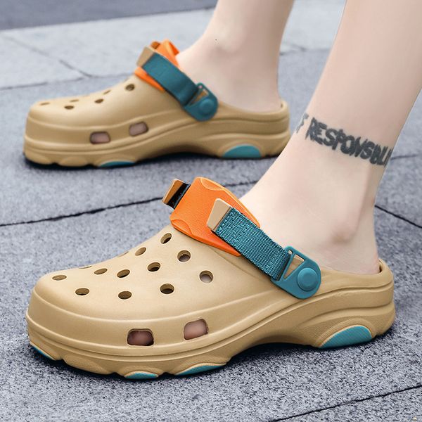 sandals mens mules clogs summer indoor slipon nonslip breathable light beach slippers male garden shoes 2023 230718, Black
sandals mens mules clogs summer indoor slipon nonslip breathable light beach slippers male garden shoes 2023 230718, Black