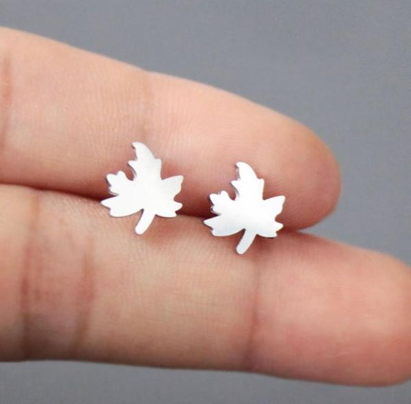 everfast new maple earring stainless steel earrings studs fashion leaf ear jewelry lucky gift for women girls kids t1224999161, Golden;silver
everfast new maple earring stainless steel earrings studs fashion leaf ear jewelry lucky gift for women girls kids t1224999161, Golden;silver