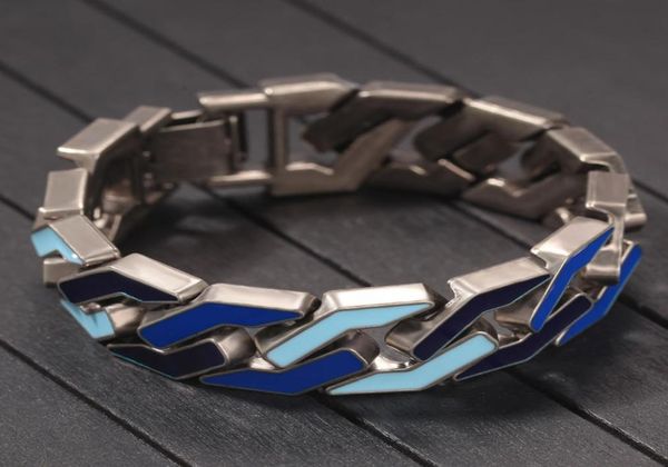 cuban link chain bracelet for mens iced out hip hop bracelets jewelry silver plating bangle chains3703648, Black
cuban link chain bracelet for mens iced out hip hop bracelets jewelry silver plating bangle chains3703648, Black