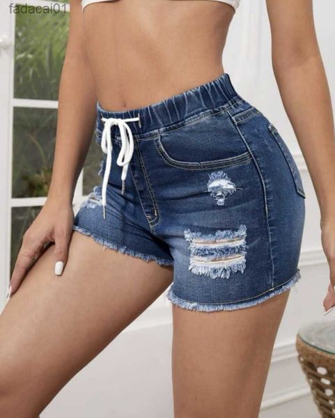 2023 summer new women elastic waist ripped denim shorts fashion high stretch skinny tassel shorts jeans s2xl l230621, White;black
2023 summer new women elastic waist ripped denim shorts fashion high stretch skinny tassel shorts jeans s2xl l230621, White;black