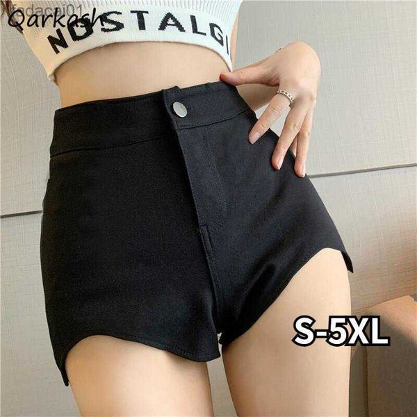 black s5xl shorts women high waist slim irregular korean style casual streetwear fashion summer new female ins allmatch l230621, White;black
black s5xl shorts women high waist slim irregular korean style casual streetwear fashion summer new female ins allmatch l230621, White;black