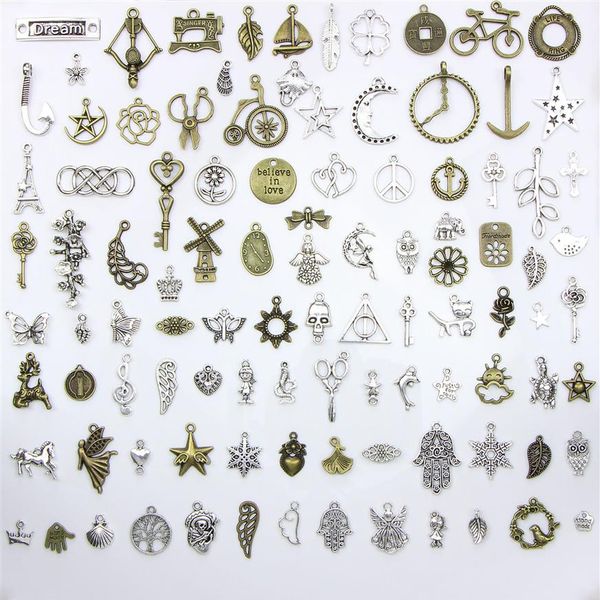 assorted 100 designs snowflake christmas tree skull moon star key clock crown charms pendants diy necklace bracelet jewelry 100288k, Black
assorted 100 designs snowflake christmas tree skull moon star key clock crown charms pendants diy necklace bracelet jewelry 100288k, Black