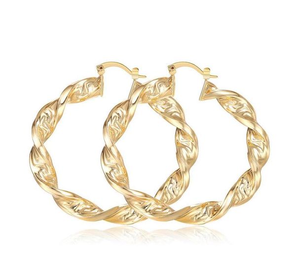 quality 18k gold cooper women dangle hoop earrings brass jewelry euro america simple fashion8023964, Silver
quality 18k gold cooper women dangle hoop earrings brass jewelry euro america simple fashion8023964, Silver