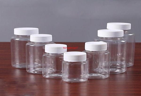 50pcs 15ml20ml30ml100ml plastic pet clear empty seal bottles solid powder medicine pill vial container reagent packing bottlesh9606925
50pcs 15ml20ml30ml100ml plastic pet clear empty seal bottles solid powder medicine pill vial container reagent packing bottlesh9606925