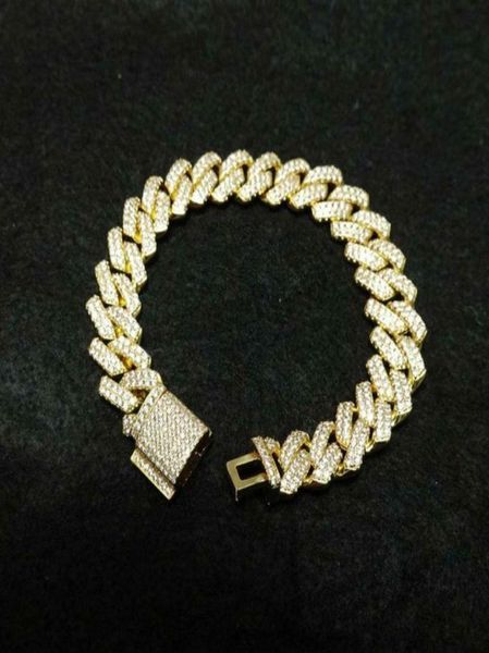 14mm diamond miami prong cuban link chain bracelets 14k white gold iced icy cubic zirconia jewelry 7inch 8inch cuban bracelet22538166914, Black
14mm diamond miami prong cuban link chain bracelets 14k white gold iced icy cubic zirconia jewelry 7inch 8inch cuban bracelet22538166914, Black