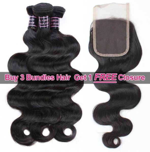 ishow buy 3 pcs wefts get one part closure mink brazillian body wave peruvian human hair bundles extensions weave for women a771412395616, Black
ishow buy 3 pcs wefts get one part closure mink brazillian body wave peruvian human hair bundles extensions weave for women a771412395616, Black