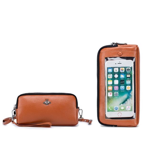 genuine leather women's wallet shoulder mini leather bags straps mobile phone big card holders wallet handbag money pockets girls small
genuine leather women's wallet shoulder mini leather bags straps mobile phone big card holders wallet handbag money pockets girls small