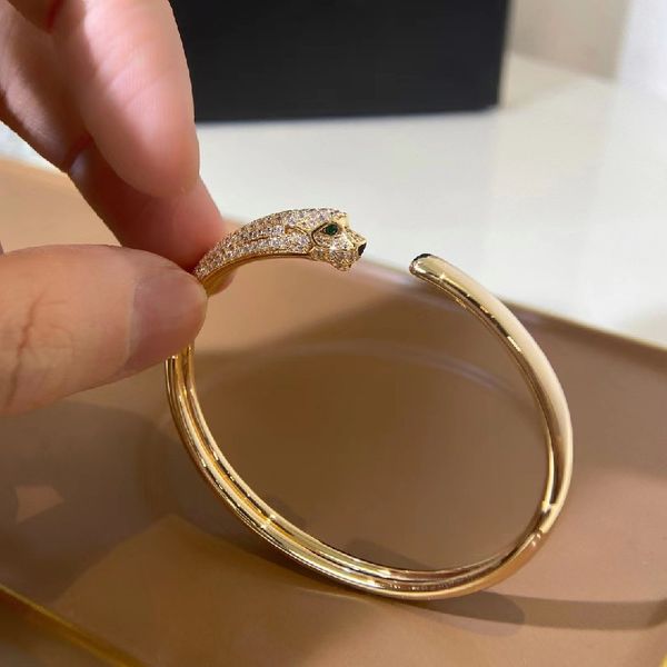 street trend personality domineering cheetah bracelet 18k gold plated bracelet bangle leopard designer jewelry gift lovers party luxury love, Black
street trend personality domineering cheetah bracelet 18k gold plated bracelet bangle leopard designer jewelry gift lovers party luxury love, Black
