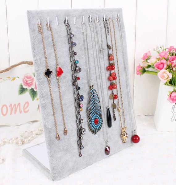 l shaped necklace stand jewelry pendants display jewelry organizer shelf pendant holder jewelry decoration showcase2246840, Black
l shaped necklace stand jewelry pendants display jewelry organizer shelf pendant holder jewelry decoration showcase2246840, Black