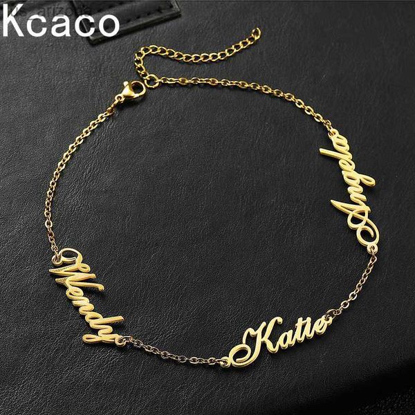 kcaco custom multi-name bracelet for women personalized family name bracelets stainless steel female jewelry family gift l230620, Golden;silver
kcaco custom multi-name bracelet for women personalized family name bracelets stainless steel female jewelry family gift l230620, Golden;silver