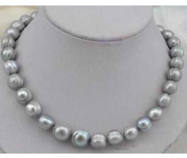 1112mm natural south sea gray pearl necklace 18inch 14k gold clasp7660712, Silver
1112mm natural south sea gray pearl necklace 18inch 14k gold clasp7660712, Silver