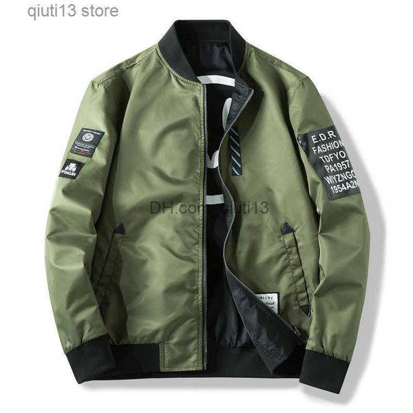 men's jackets men bomber jacket slim male wear casual windbreaker man pilot jacket with patches green thin mens coat outwear clothing z, Black;brown
men's jackets men bomber jacket slim male wear casual windbreaker man pilot jacket with patches green thin mens coat outwear clothing z, Black;brown