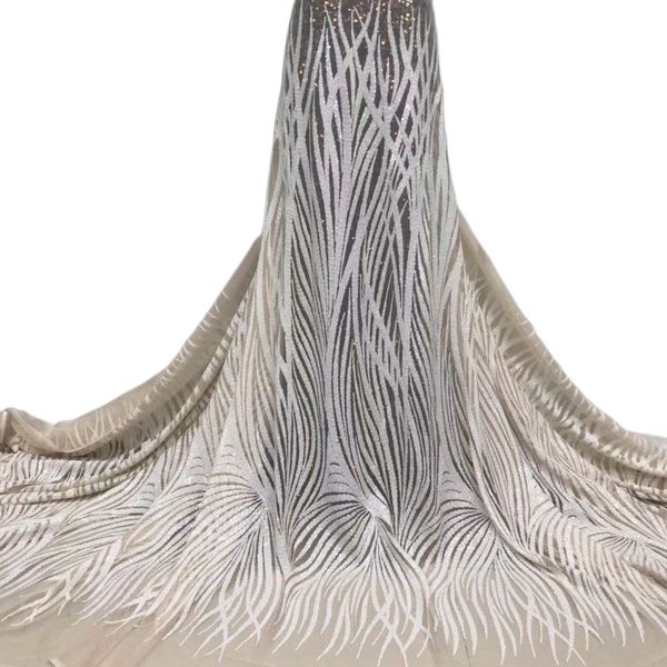 african bridesmaids fabric lace premium quality 5 yards lady wedding dress gown sewing flower pattern daily 2023 tulle party gown sequins em, Black;white
african bridesmaids fabric lace premium quality 5 yards lady wedding dress gown sewing flower pattern daily 2023 tulle party gown sequins em, Black;white